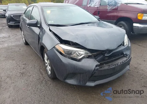 2014 Toyota Corolla Le z USA, uszkodzony, nr VIN 2T1BURHE1EC194021